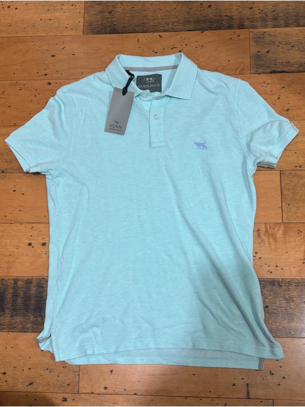 Men’s blue Cotton Polo Shirt